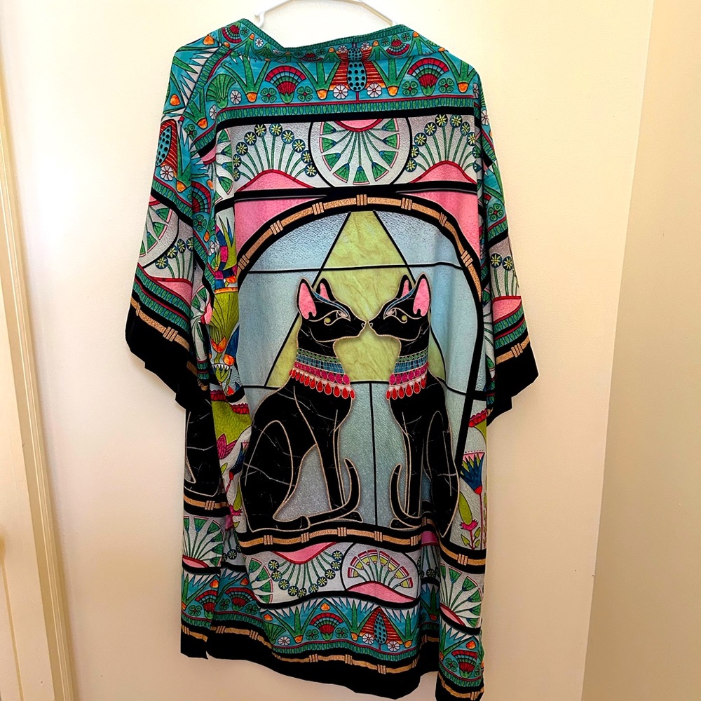 Blackmilk Kitty Glass Robe Kimono Beautiful!